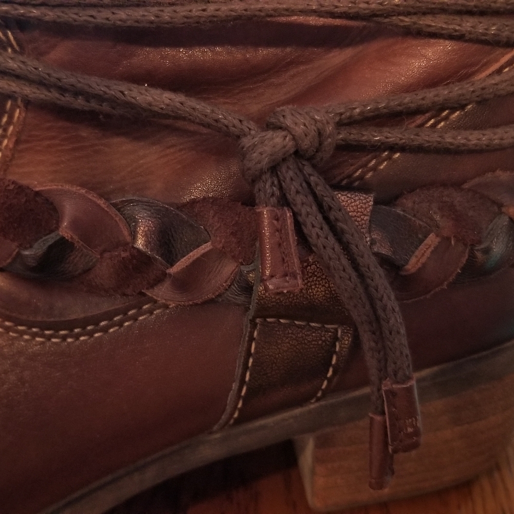 Pikolinos vintage womens brown leather ankle boot size 40 US 9 1/2 - Picture 4 of 11